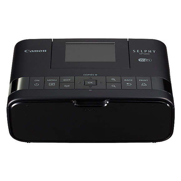 Canon SELPHY CP1200 black official product image